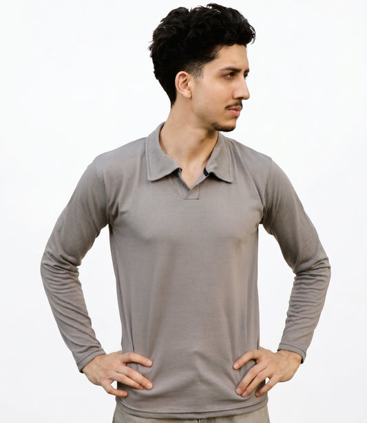 Ash Grey Polo